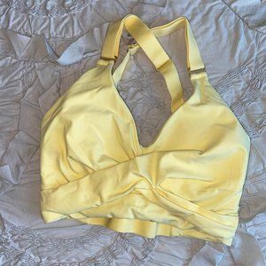 Buffbunny Candy Wrap Sports Bra in Candle Light